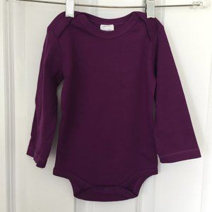 NEW Colored Organics Long Sleeve Bodysuit Baby